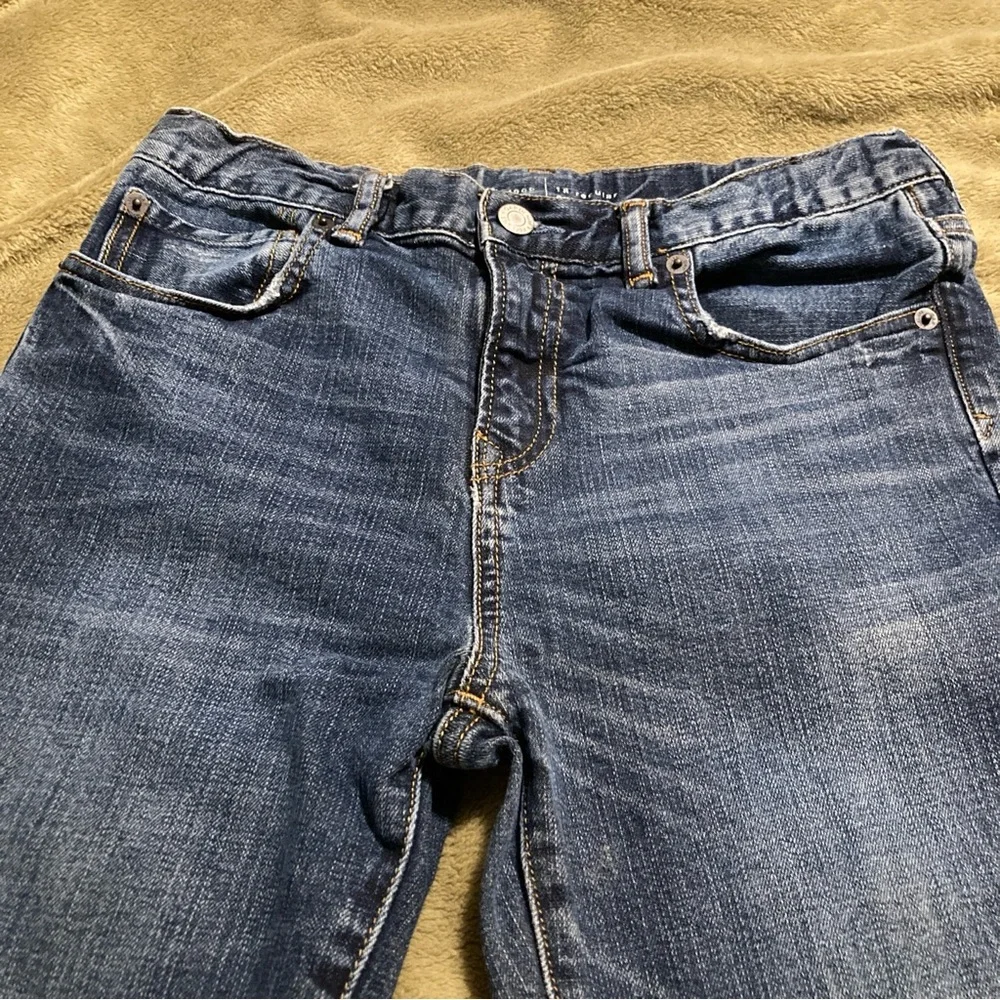 GUC Boy's GAPkids 1969 Original Denim Jeans Adjustable Waist Size 18R